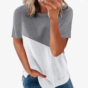 Buicly ladies color block shirt, XL. New but no tag